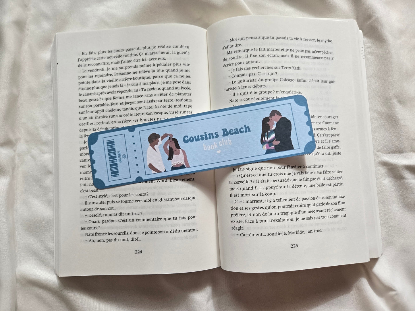 Marque-pages Conrad, Jeremiah, Belly ♥ Collection The Summer I Turned Pretty