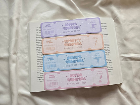 Fourth Wings Bookmarks ♥ Empyrean Collection