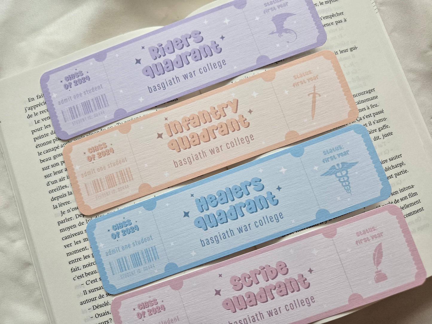 Fourth Wings Bookmarks ♥ Empyrean Collection