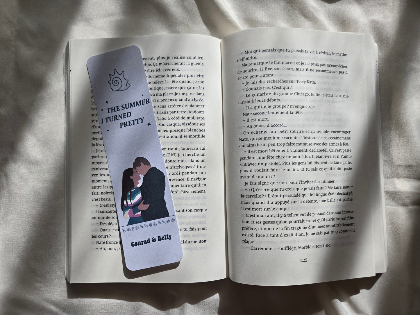 Marque-pages Conrad, Jeremiah, Belly ♥ Collection The Summer I Turned Pretty