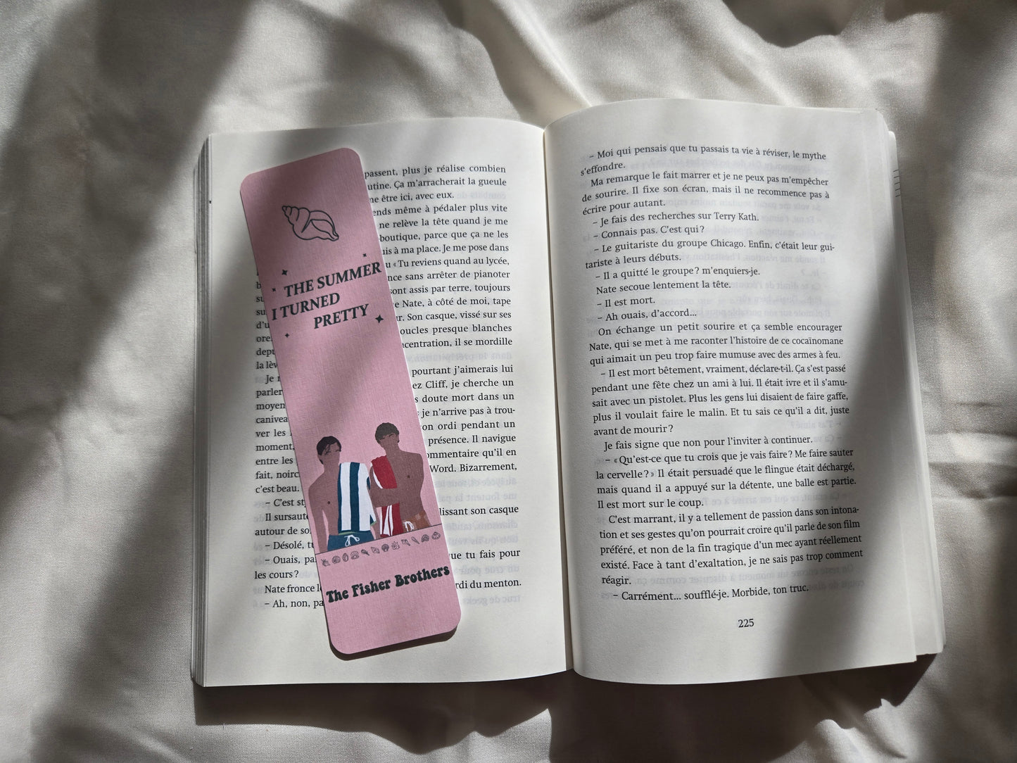 Marque-pages Conrad, Jeremiah, Belly ♥ Collection The Summer I Turned Pretty