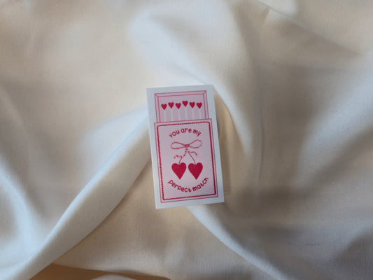 Sticker You are my perfect match ♥