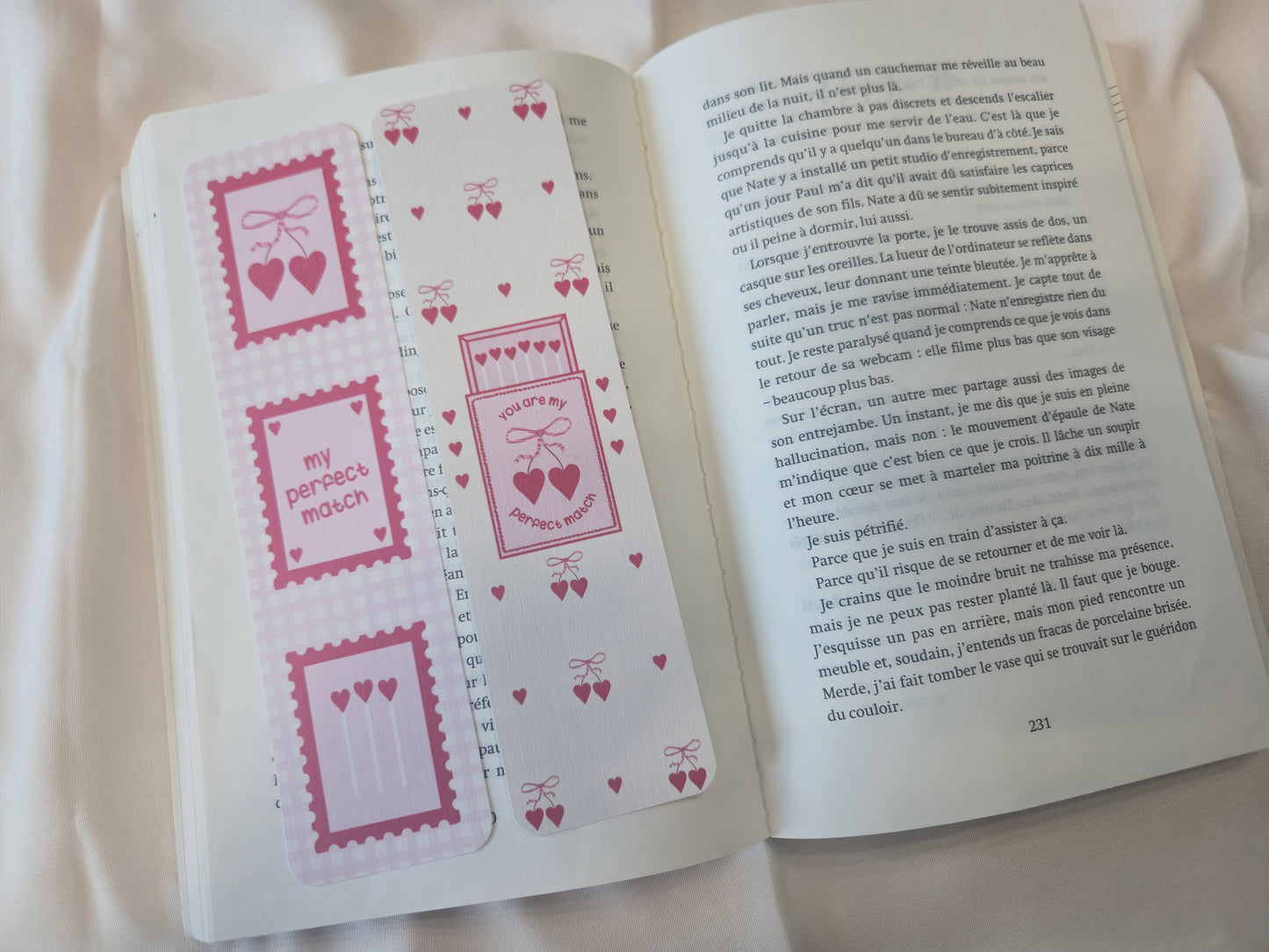 Bookmarks You are my perfect match ♥