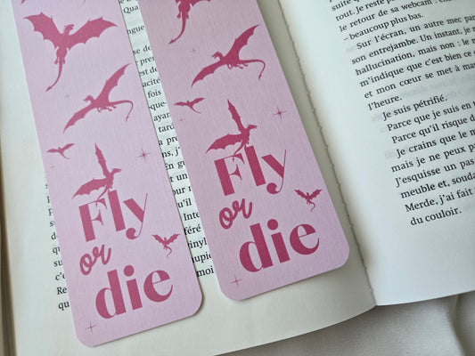 Marque-pages Dragons ♥ Fly or Die ♥