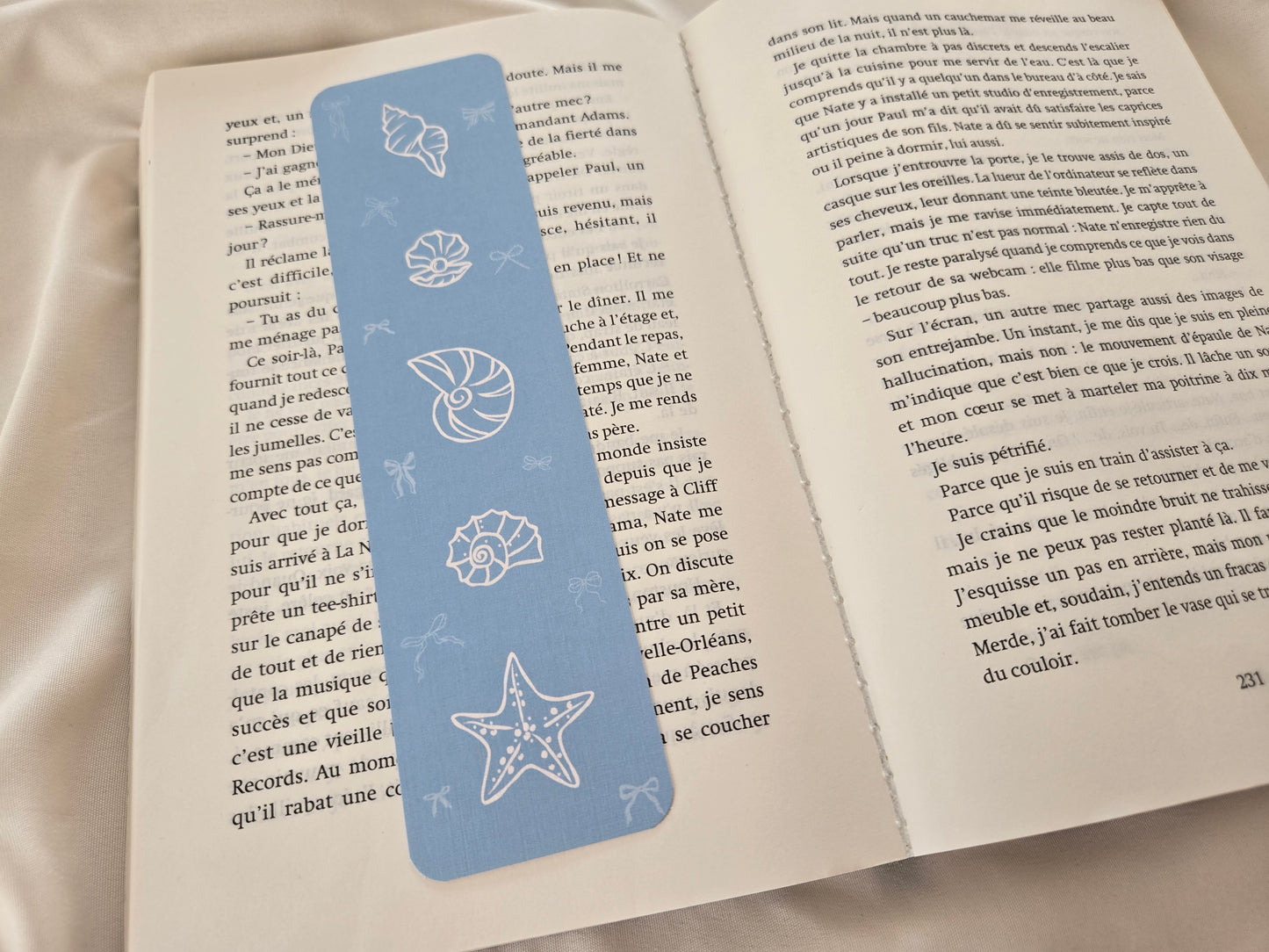 Bookmark ♥ Seashells ♥