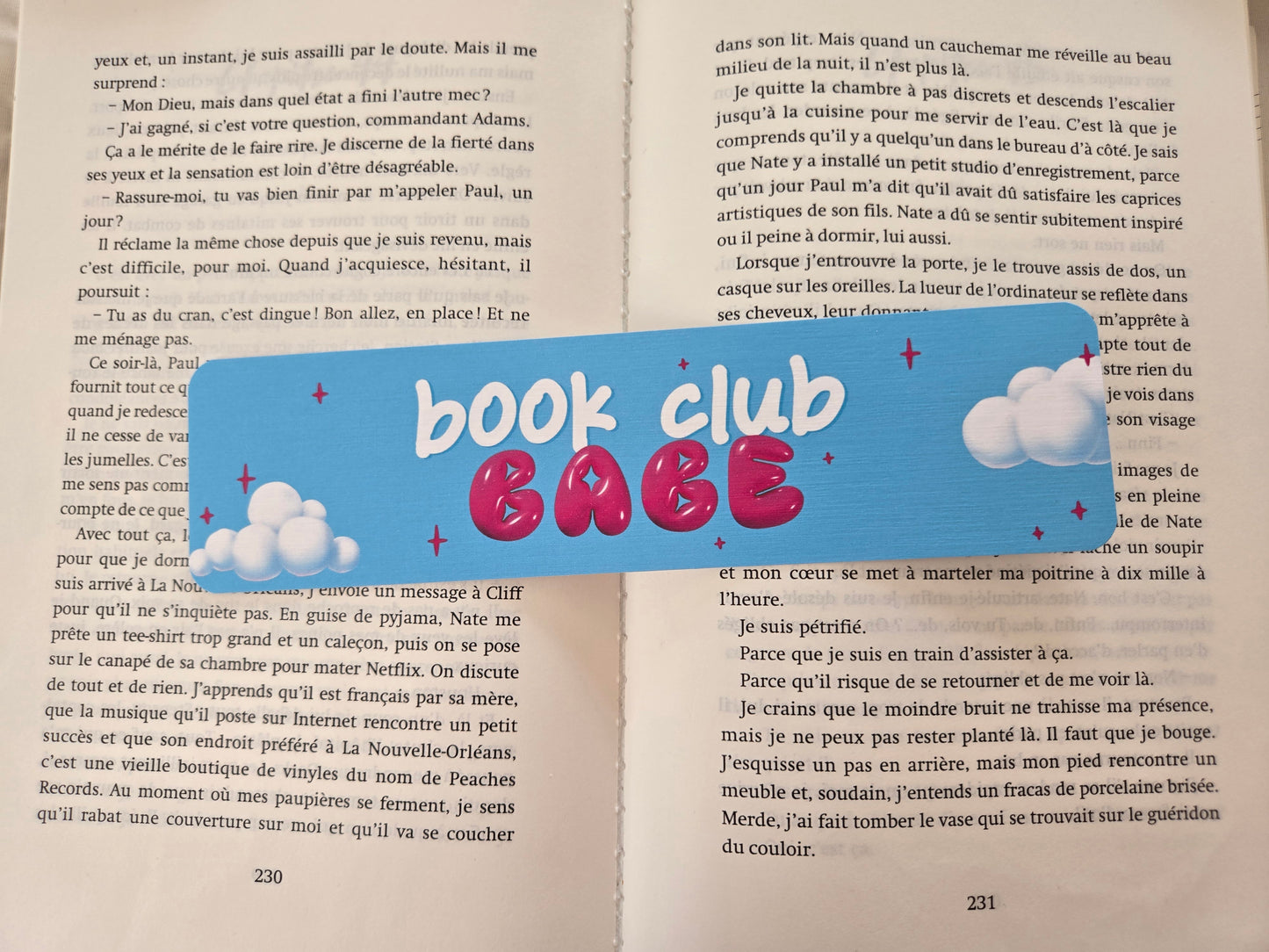 Marque-page ♥ Book Club Babe ♥