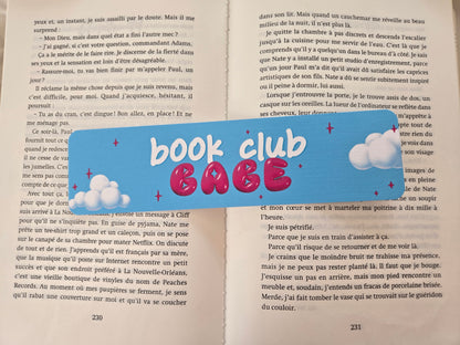 Marque-page ♥ Book Club Babe ♥