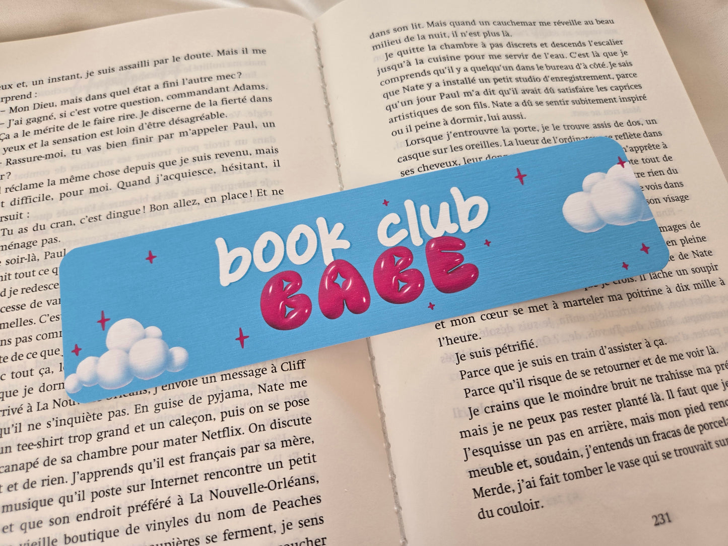 Marque-page ♥ Book Club Babe ♥