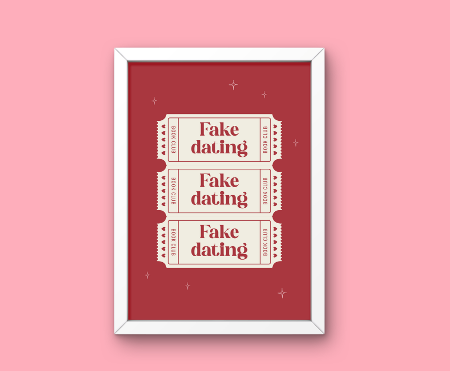 Affiche Fake Dating Book Club ♥ Collection Tickets Tropes