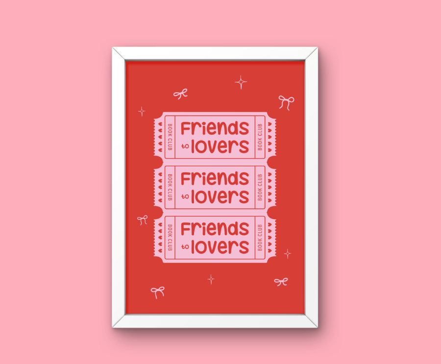 Affiche Friends to Lovers Book Club ♥ Collection Tickets Tropes