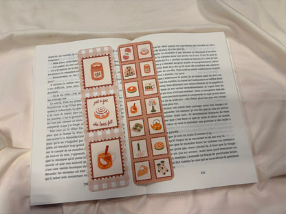 Marque-pages ♥ Timbres d'automne ♥