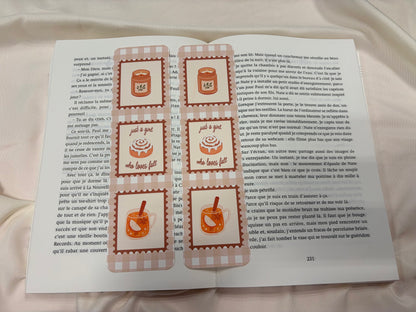 Marque-pages ♥ Timbres d'automne ♥