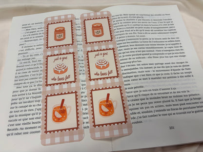 Marque-pages ♥ Timbres d'automne ♥