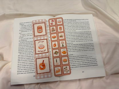 Marque-pages ♥ Timbres d'automne ♥