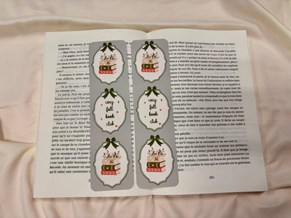 Marque-pages ♥ Cosy Fall Book Club ♥