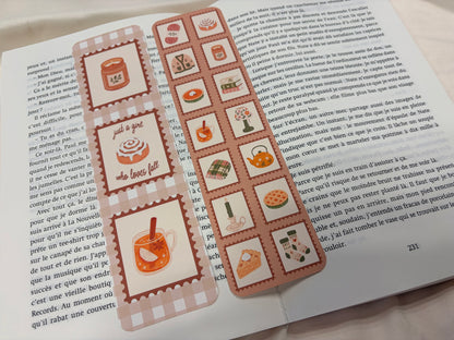 Marque-pages ♥ Timbres d'automne ♥
