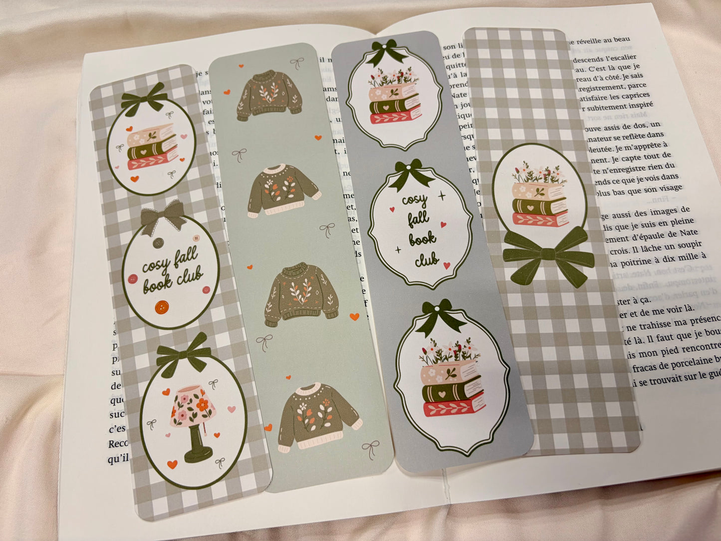 Marque-pages ♥ Cosy Fall Book Club ♥