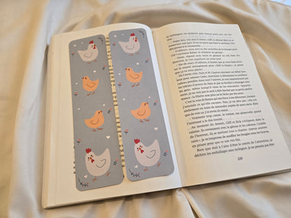 Marque-pages ♥ Poules & Poussins ♥