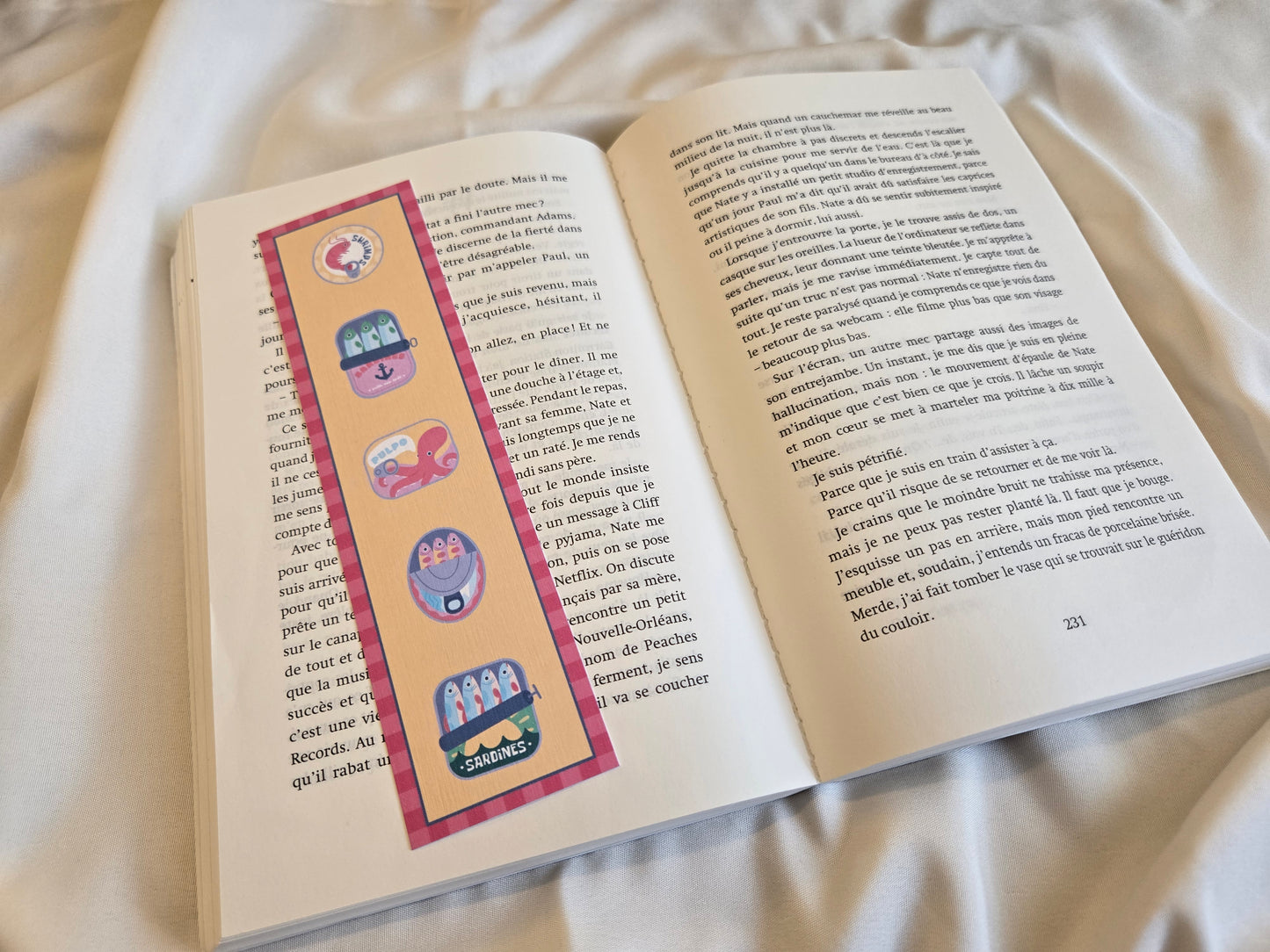 Marque-pages ♥ Sardines ♥
