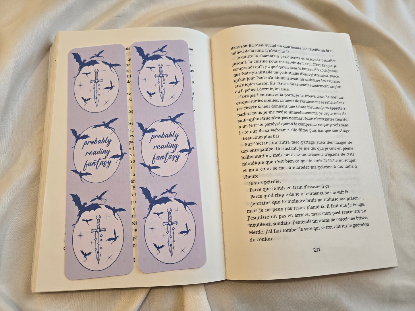 Marque-pages Dragons ♥ Reading Fantasy ♥