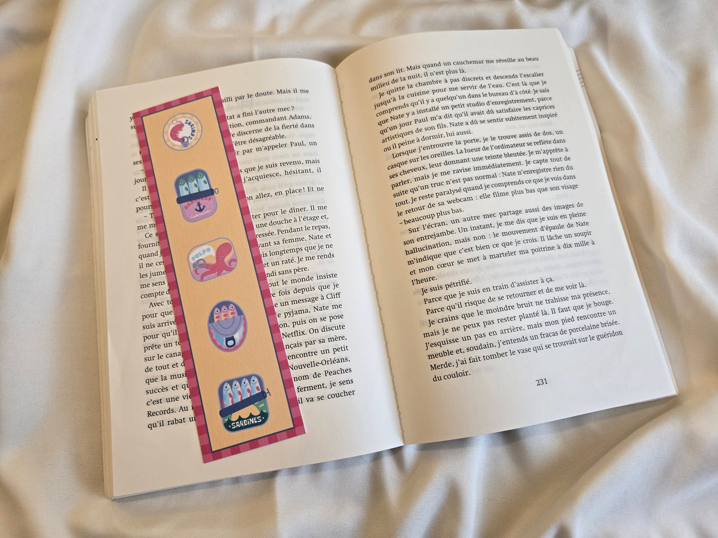 Marque-pages ♥ Sardines ♥