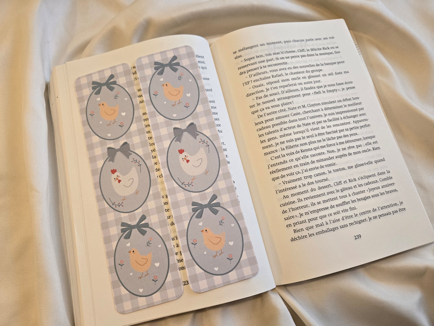 Marque-pages ♥ Poules & Poussins ♥