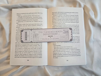 Marque-pages Taylor Swift - The Eras Tour tickets ♥ Collection Taylor Swift