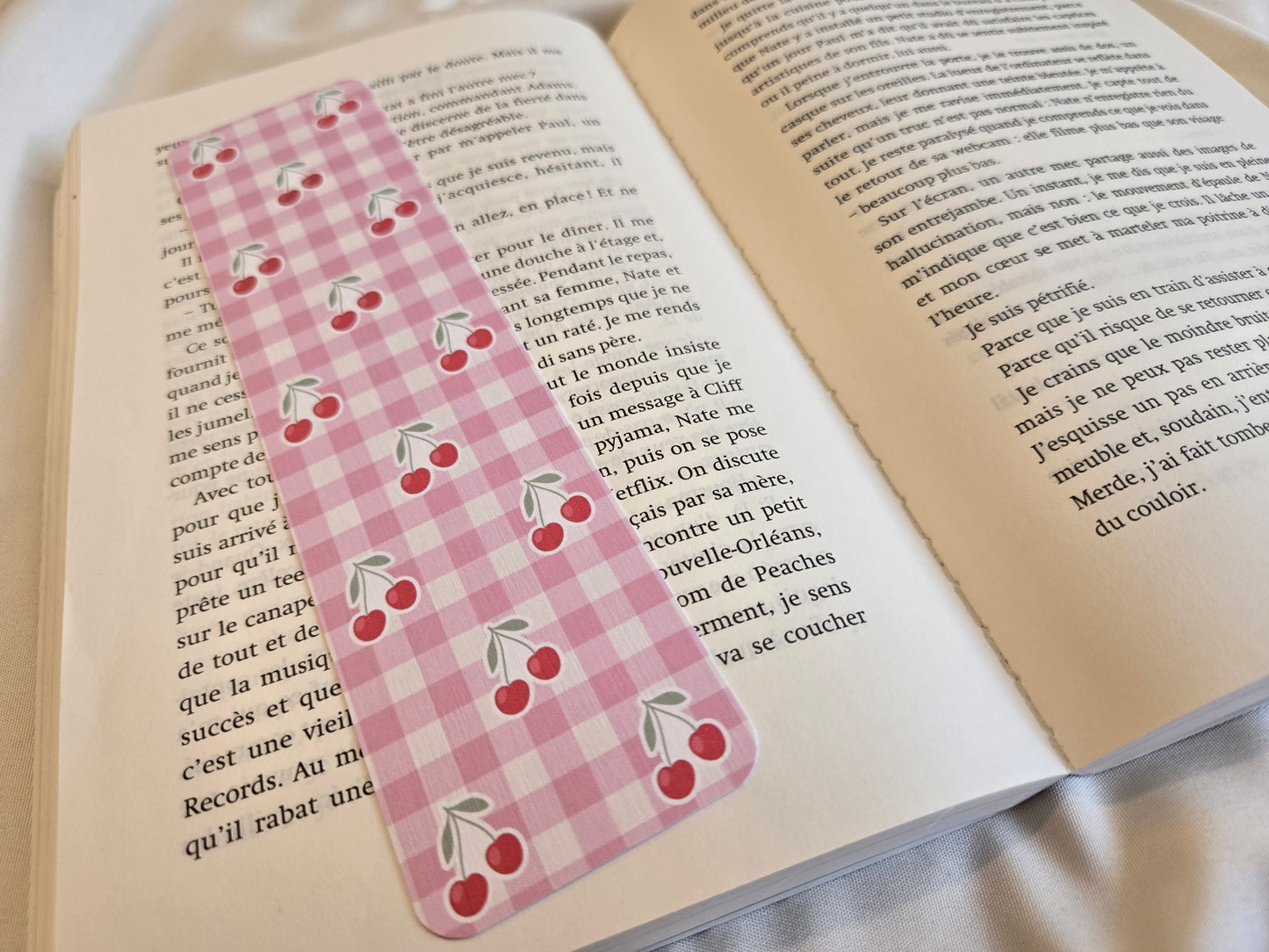 Marque-pages Vichy ♥ Fruits