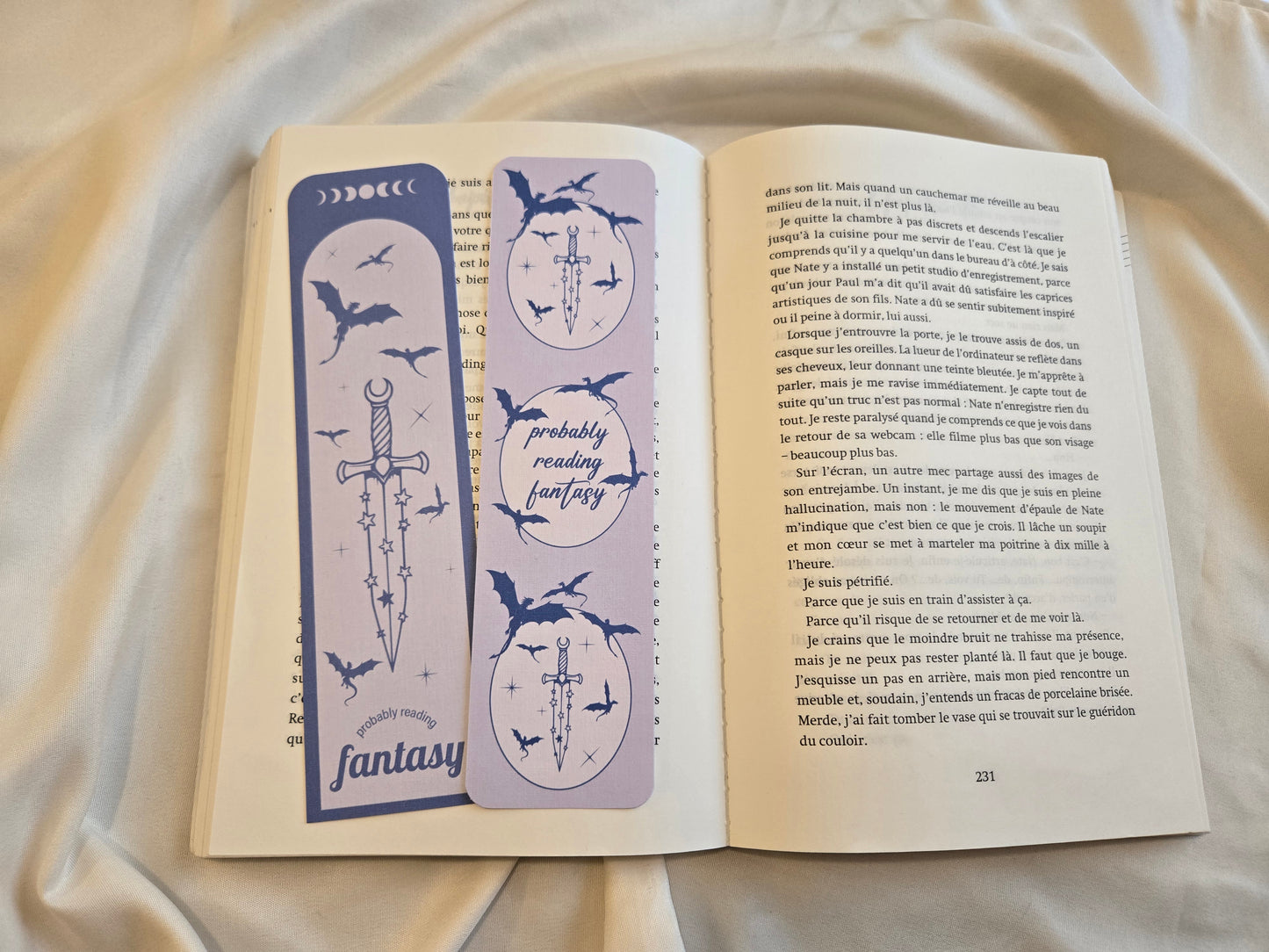 Marque-pages Dragons ♥ Reading Fantasy ♥