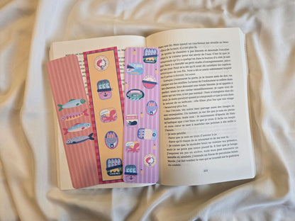 Marque-pages ♥ Sardines ♥