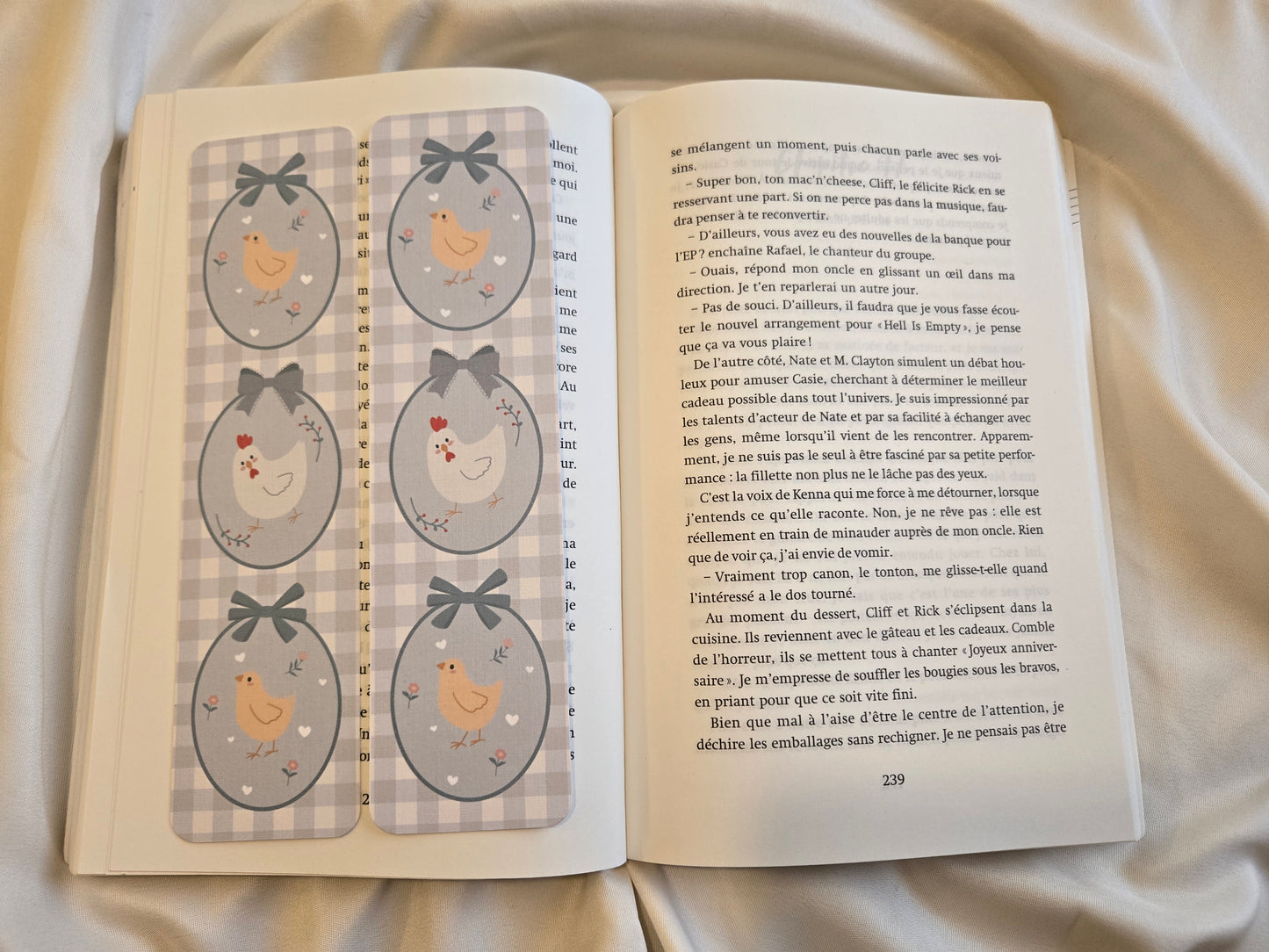 Marque-pages ♥ Poules & Poussins ♥