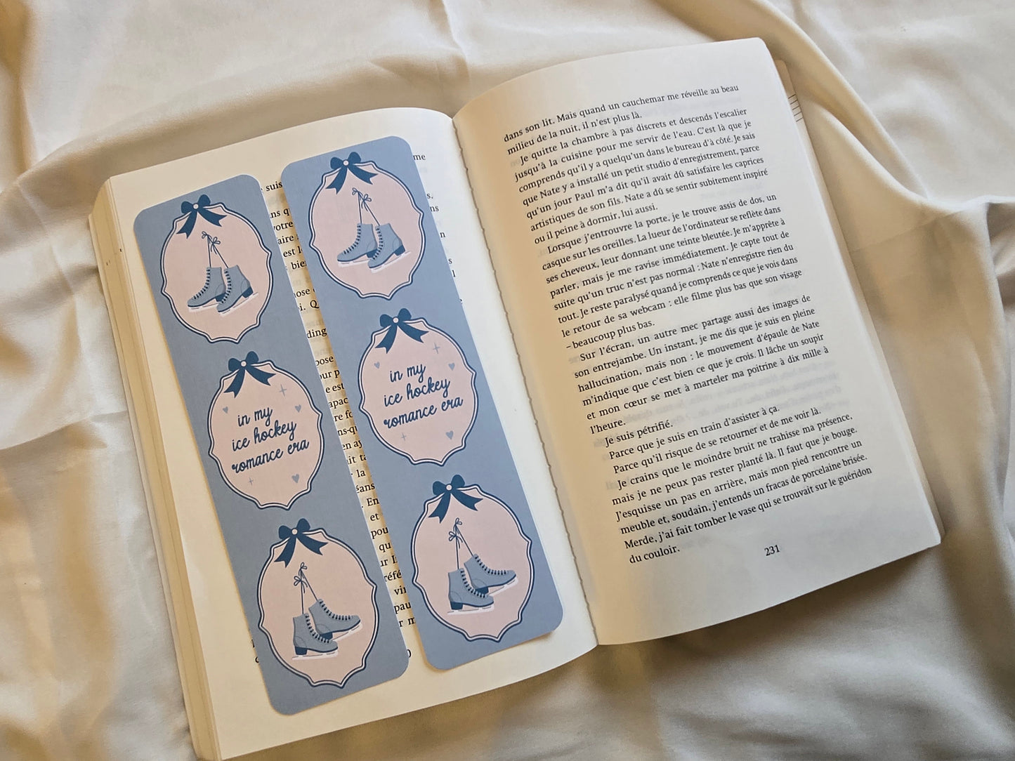 Hockey Romance Bookmark ♥