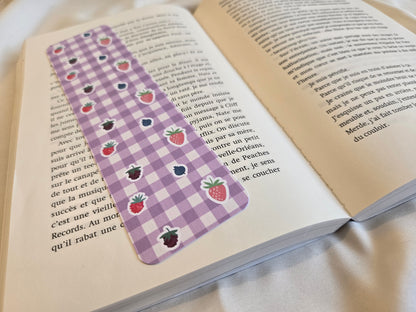 Marque-pages Vichy ♥ Fruits