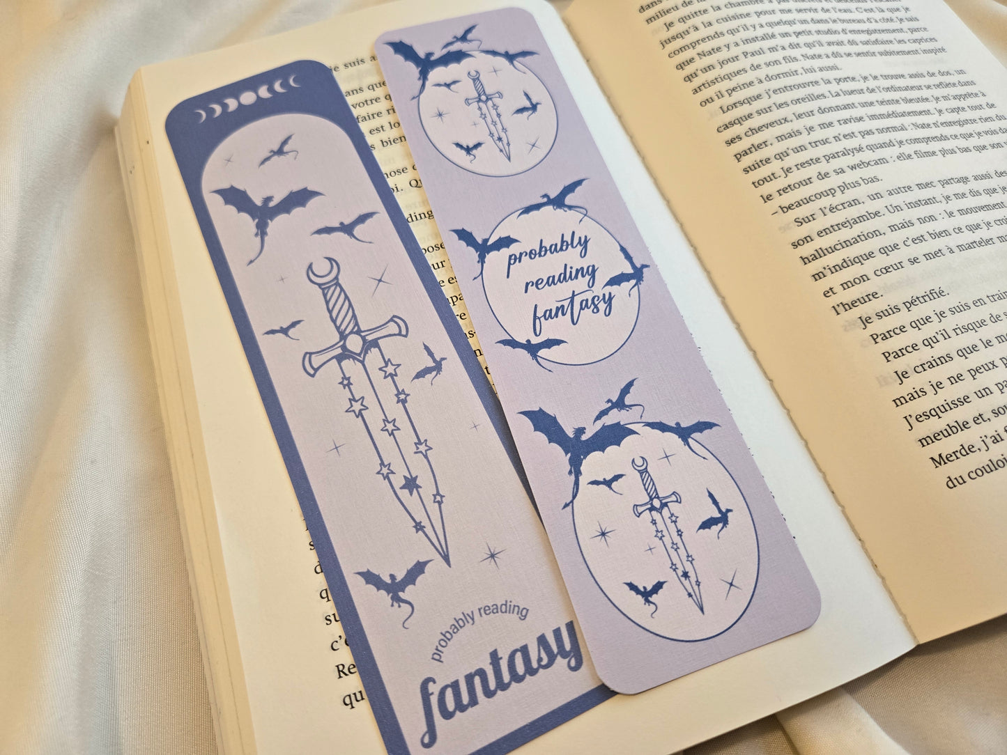 Marque-pages Dragons ♥ Reading Fantasy ♥