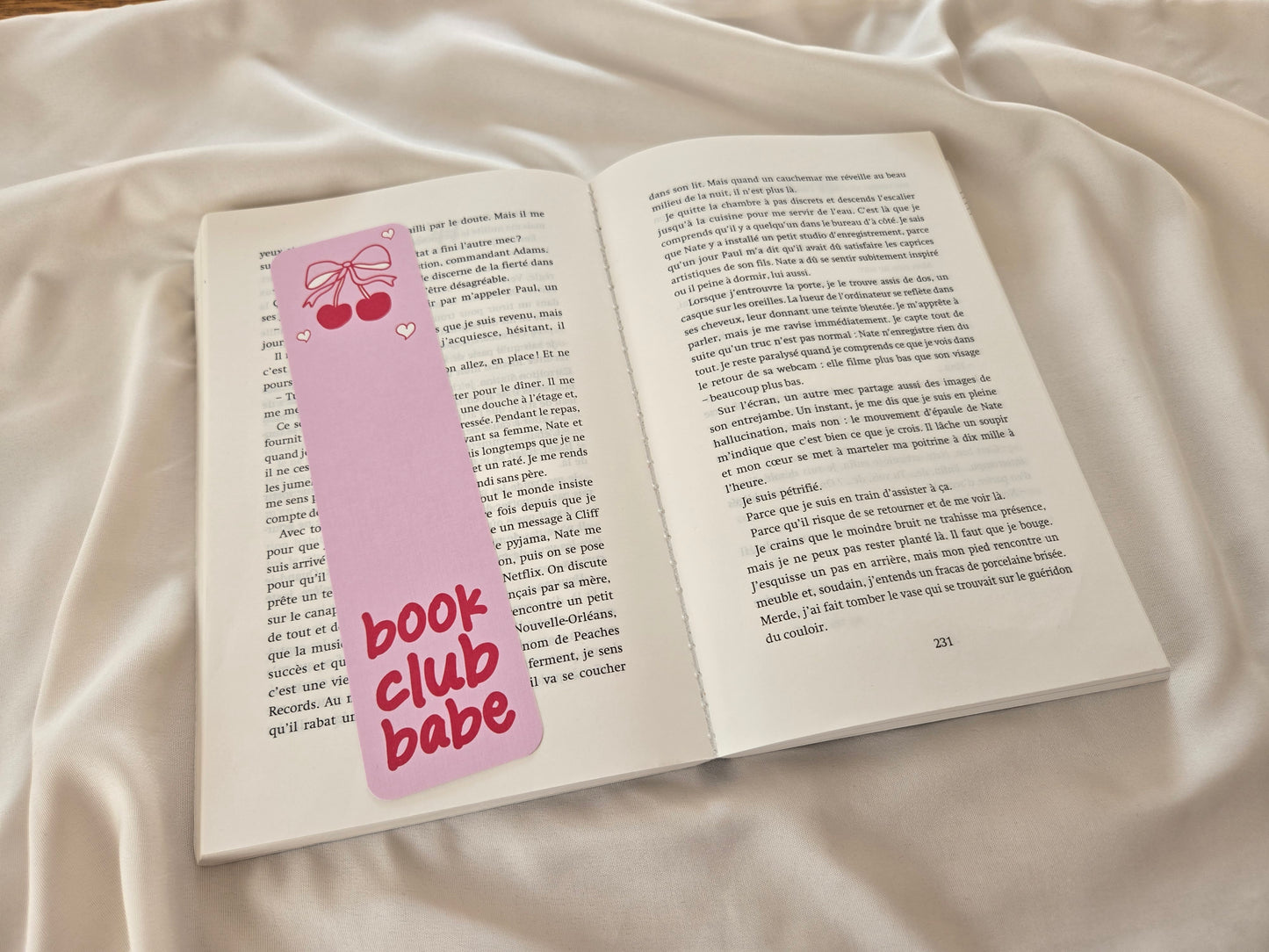 Marque-page ♥ Book Club Babe ♥