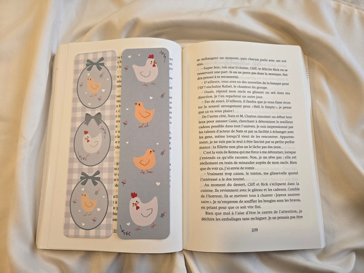 Marque-pages ♥ Poules & Poussins ♥