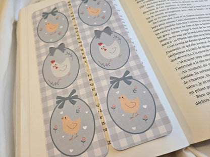 Marque-pages ♥ Poules & Poussins ♥