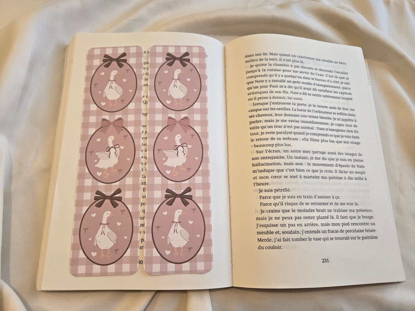 Marque-pages ♥ Silly Goose Oie ♥