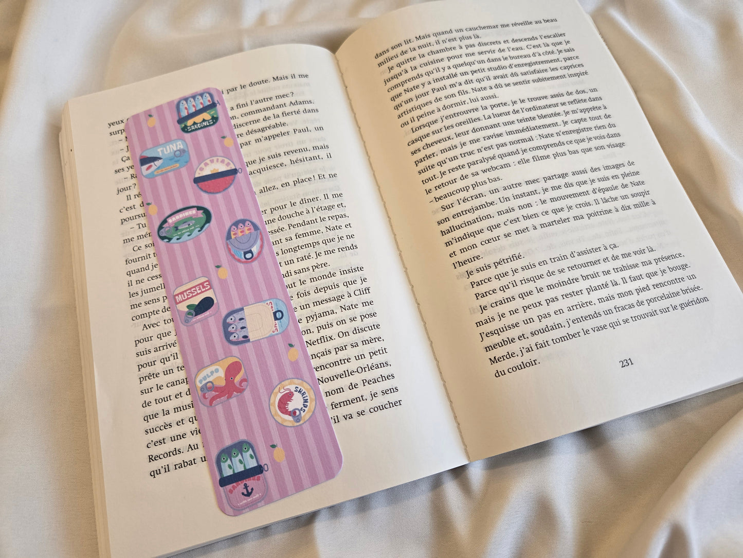 Marque-pages ♥ Sardines ♥