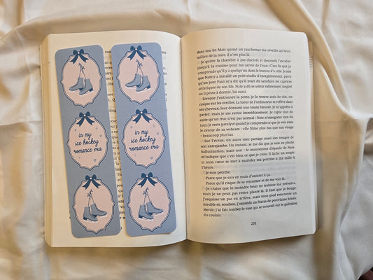Hockey Romance Bookmark ♥