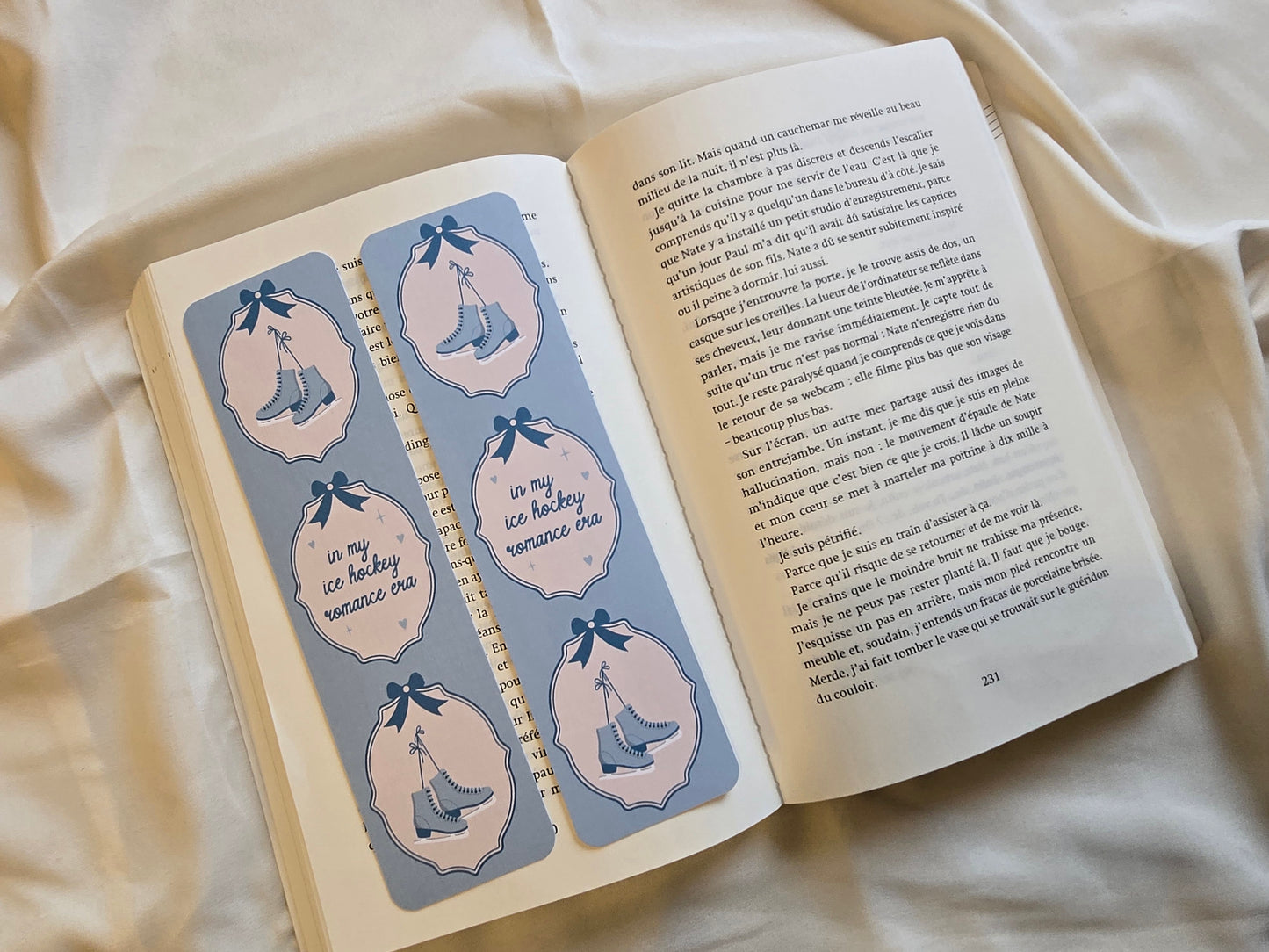 Hockey Romance Bookmark ♥