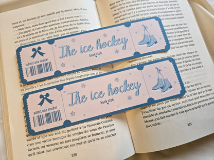 Marque-page The Ice Hockey ♥ Collection Book Club