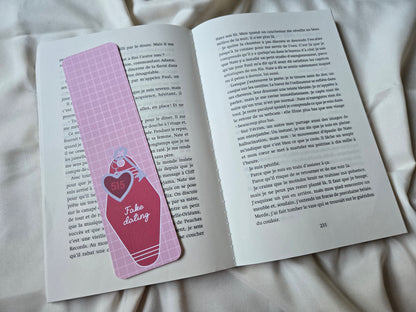 Marque-page Fake dating ♥ Collection Clé de motel