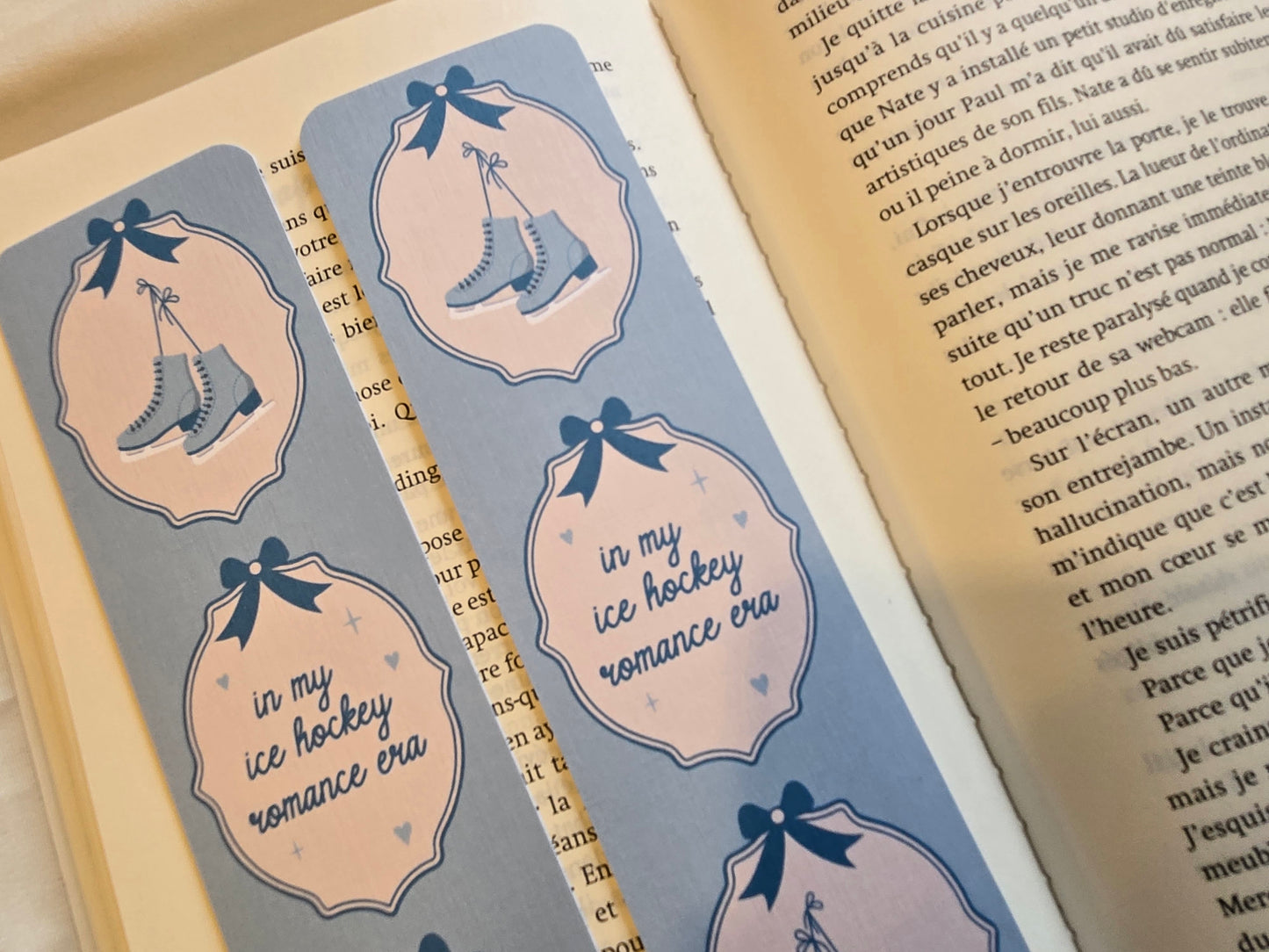 Hockey Romance Bookmark ♥