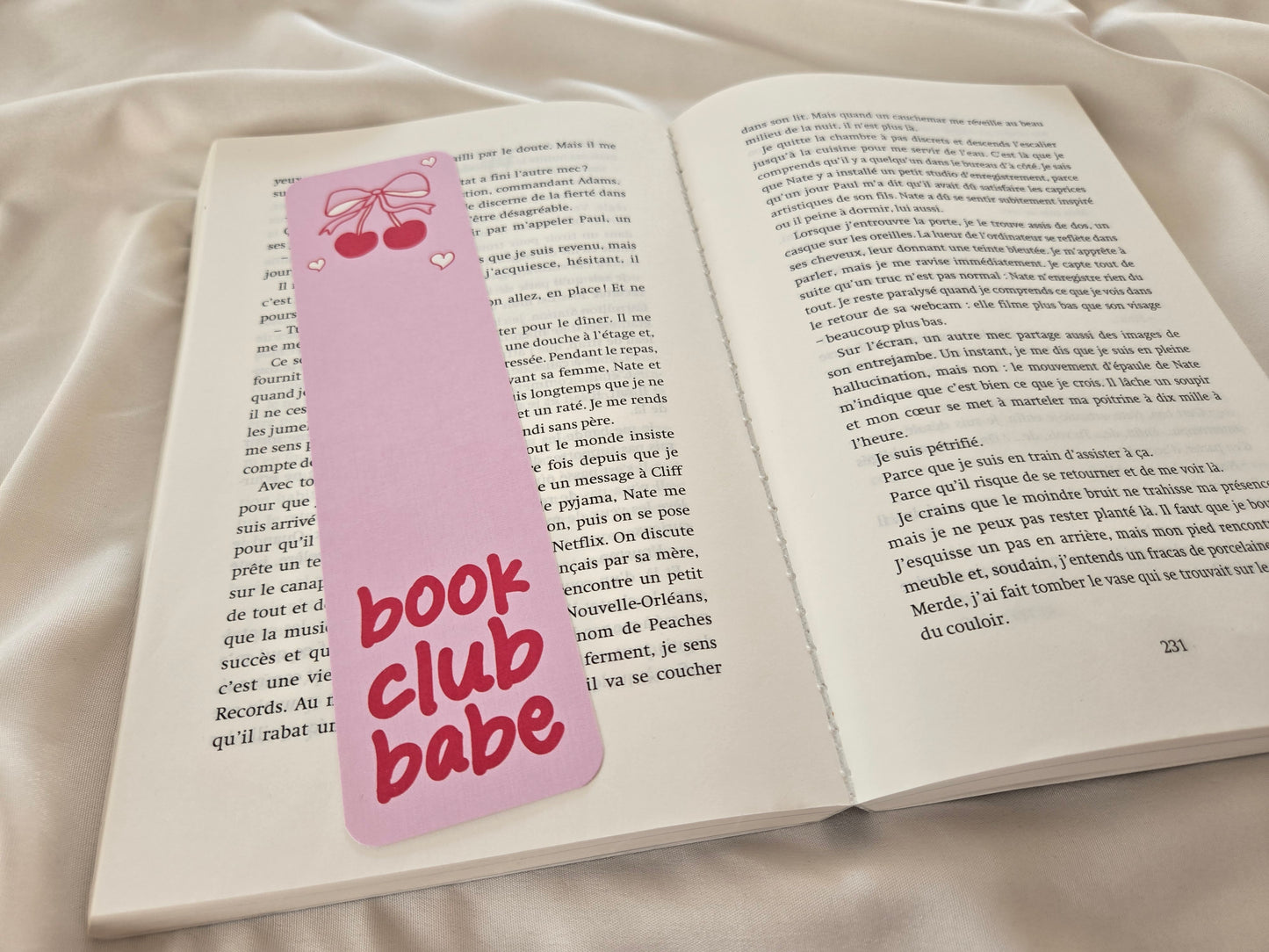 Marque-page ♥ Book Club Babe ♥