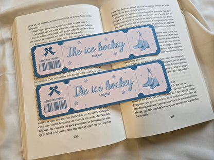 Marque-page The Ice Hockey ♥ Collection Book Club
