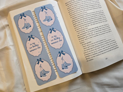 Hockey Romance Bookmark ♥