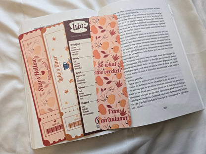 Marque-pages Gilmore Girls, Luke's Diner ♥ Collection Gilmore Girls