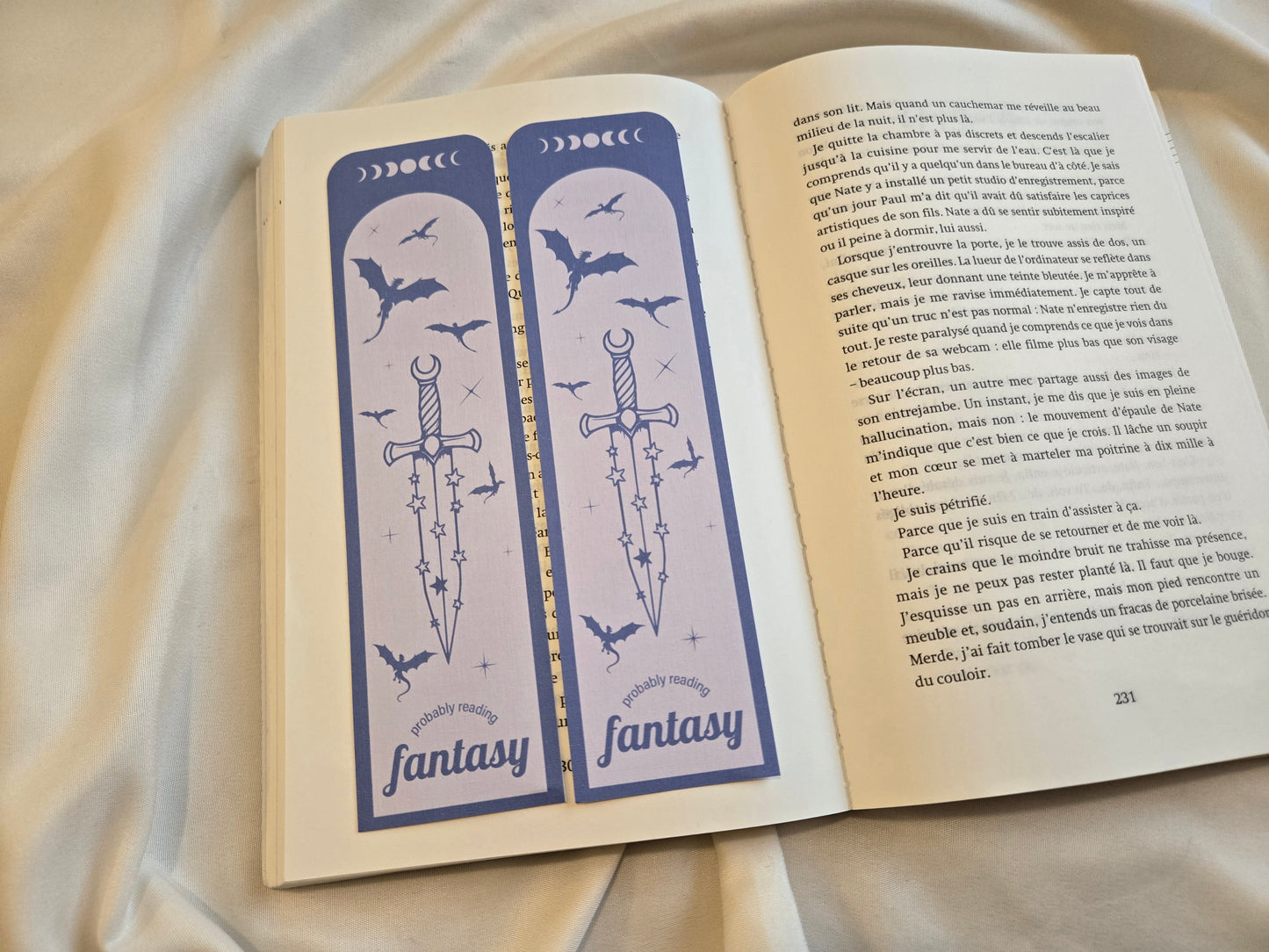 Marque-pages Dragons ♥ Reading Fantasy ♥