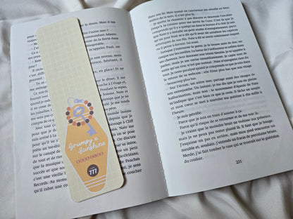 Marque-page Grumpy x Sunshine ♥ Collection Clé de motel